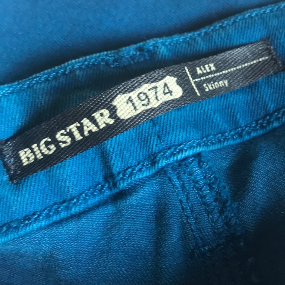 NWT Big Star High Waisted Alex Skinny Jean - Picture 6 of 6